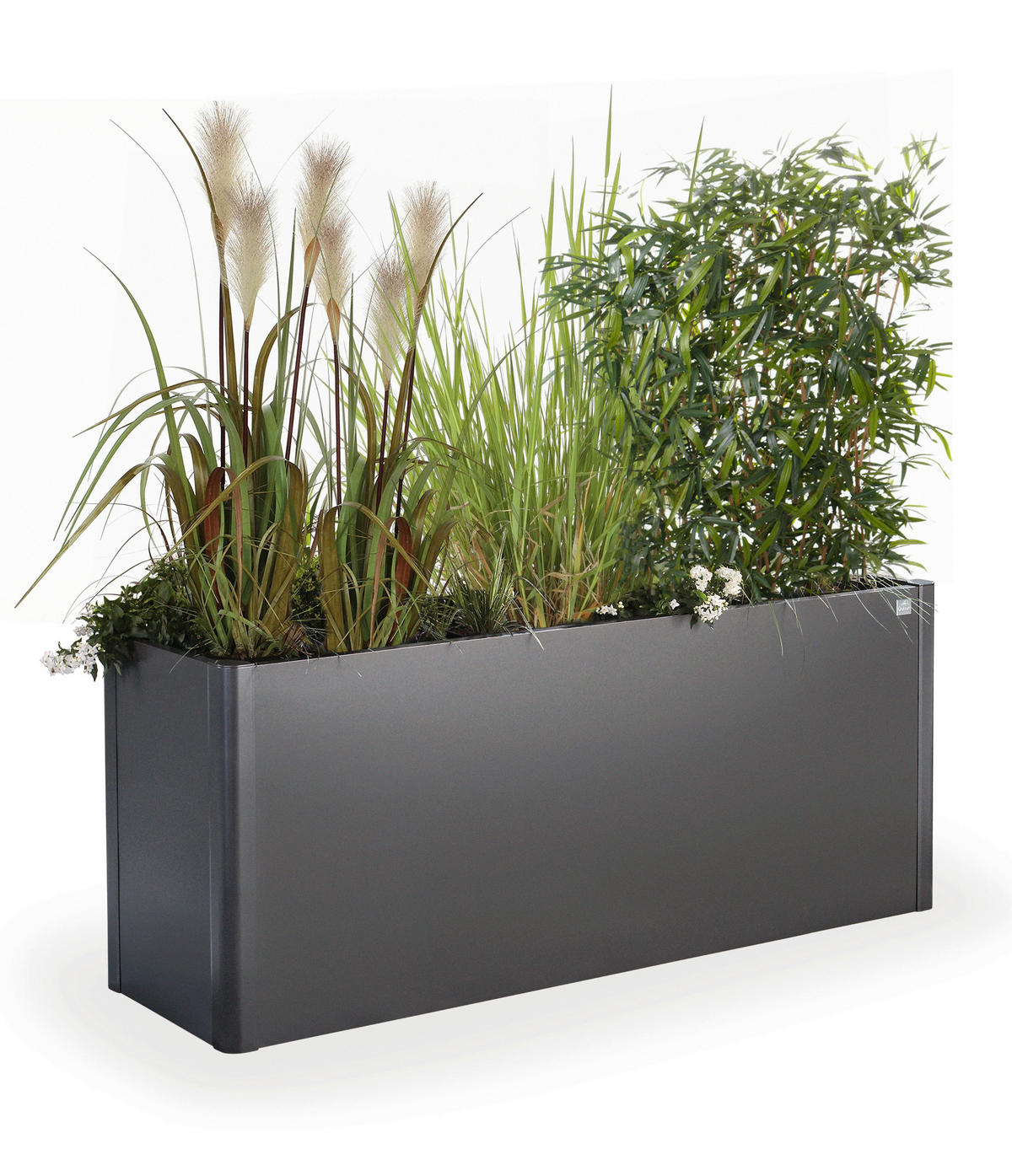 HOCHBEET Belvedere  - Dunkelgrau, Basics, Metall (201/61/53cm) - Biohort