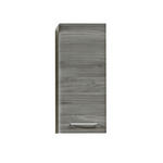 HÄNGESCHRANK 30/70/20 cm  - Chromfarben/Grau, KONVENTIONELL, Glas/Holzwerkstoff (30/70/20cm) - Xora