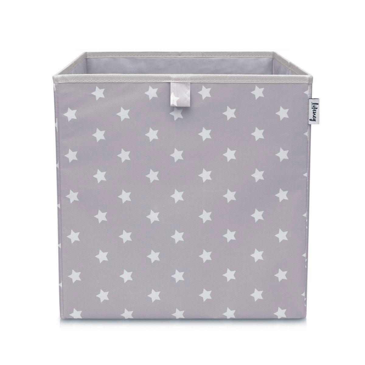 AUFBEWAHRUNGSBOX - Hellgrau, Basics, Kunststoff (33/33/33cm) - Lifeney