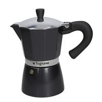 POSUDA ZA PRIPREMANJE KAVE  - tamno siva, Basics, metal/plastika (10.5/18/19.5cm) - Tognana