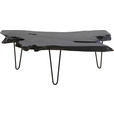 COUCHTISCH in Holz, Metall 100/40/40 cm  - Schwarz, Design, Holz/Metall (100/40/40cm) - Ambia Home