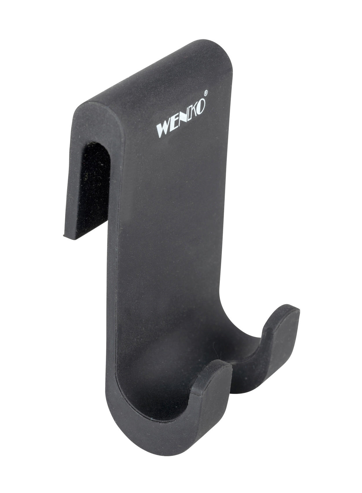 HAKEN  in Schwarz  - Schwarz, Basics, Metall (5/9,5/4,5cm) - Wenko