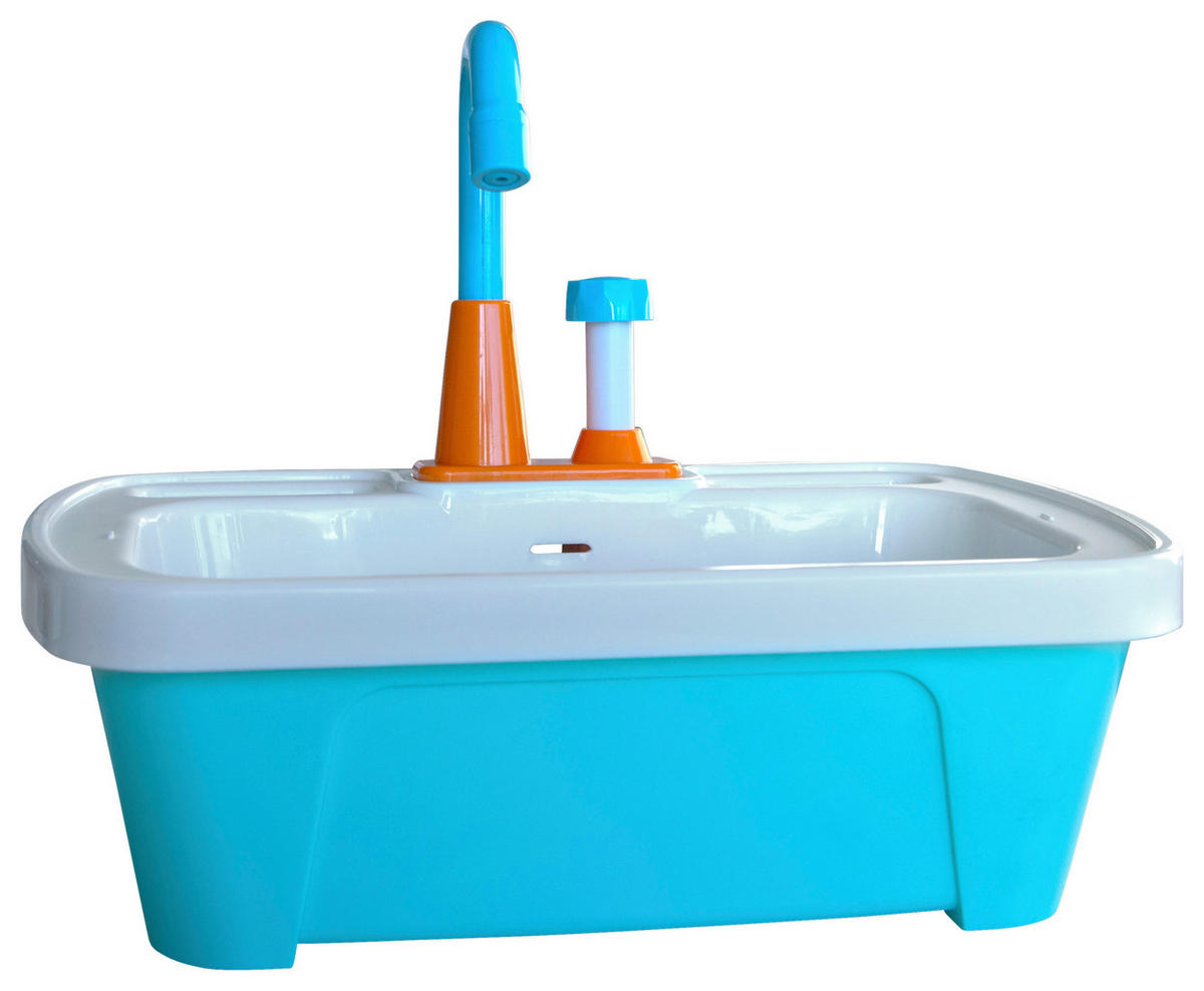 TILLBEHÖR LEKSAKSKÖK - vit/blå, Klassisk, plast (40/30/26cm)