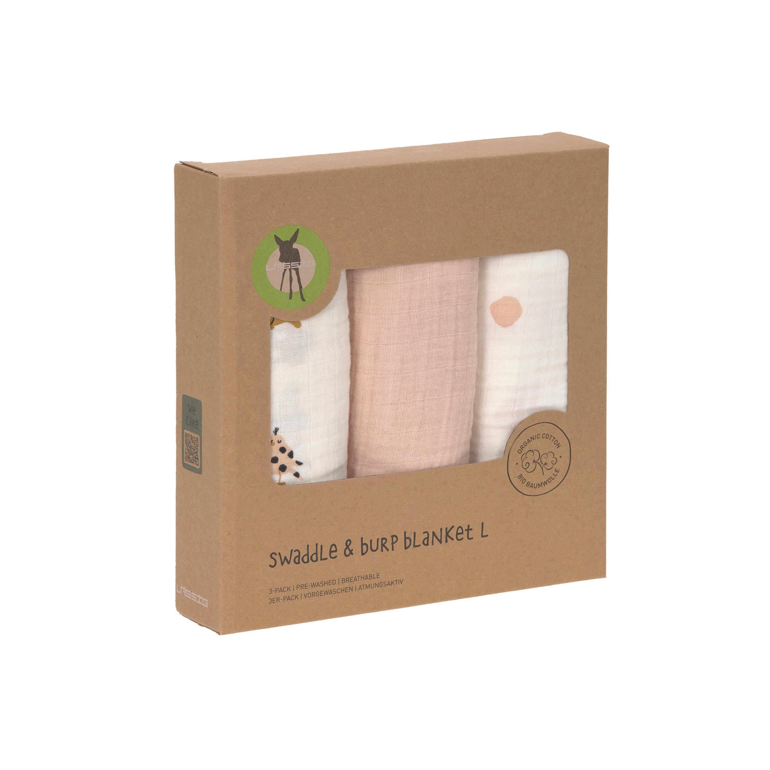 MULLWINDELNSET   Little Mateys  - Multicolor, Basics, Textil (85/85/0,02cm) - Lässig