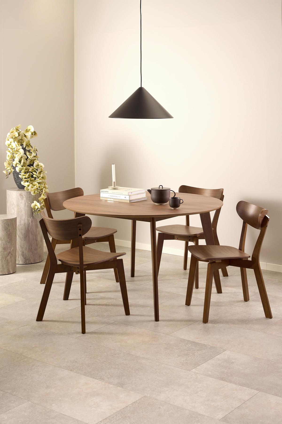 BLUMENTISCHSET in Holzwerkstoff 25/35/25/35/50/70 cm  - Grau, Design, Holzwerkstoff (25/35/25/35/50/70cm)