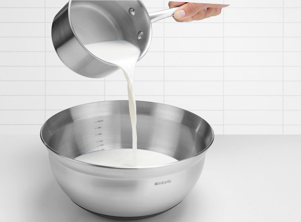 RÜHRSCHÜSSEL  - Basics, Metall (26,2/12.6/26,2cm) - Brabantia