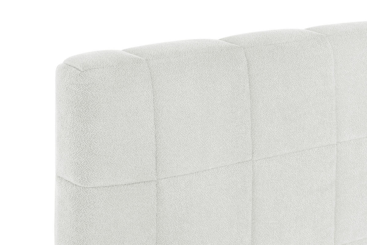 BOXSPRINGBETT 140/200 cm,  in Creme  - Creme/Schwarz, Design, Kunststoff/Textil (140/200cm) - Welnova