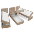 FAMILIENBETT - Schwarz/Braun, Design, Holzwerkstoff/Kunststoff (270/200cm) - Esposa