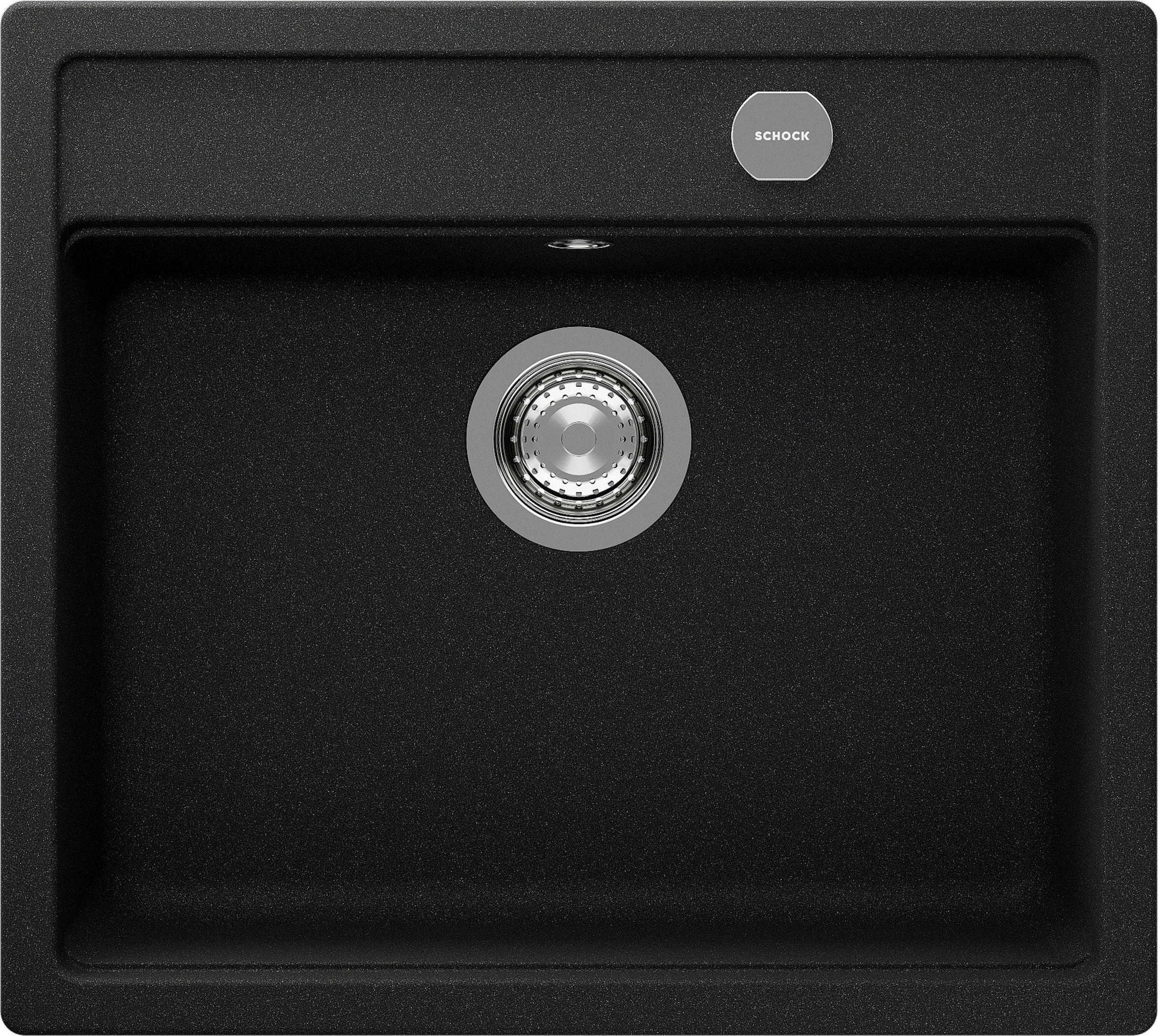 SPÜLE NEMN100UGON  - Graphitfarben, Basics, Stein (57/29/51cm) - Schock