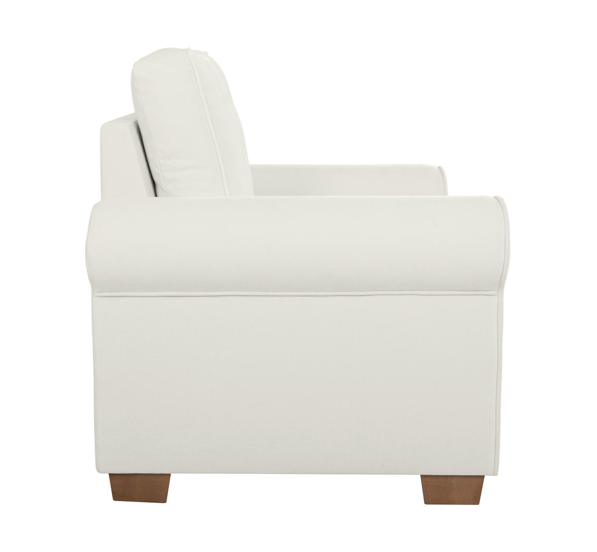 SESSEL in Hellgrau  - Buchefarben/Hellgrau, Design, Holz/Textil (93/89/82cm) - MID.YOU