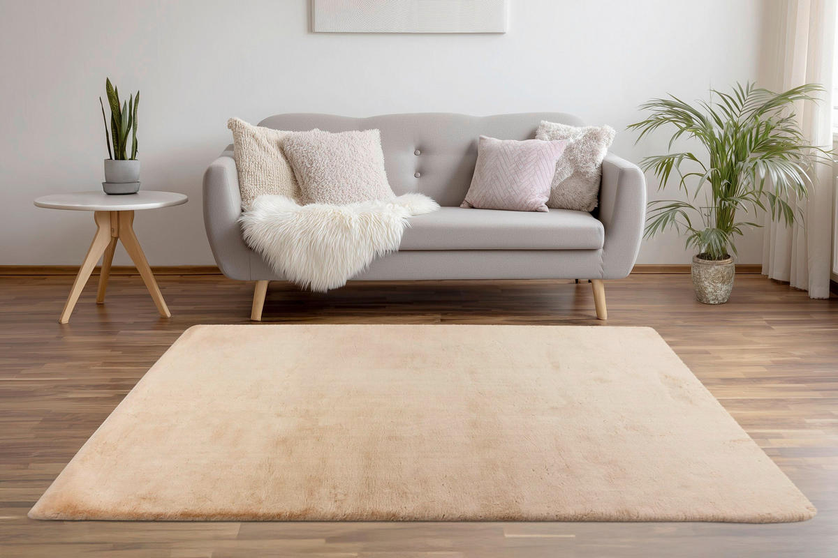 WEBTEPPICH 80/150 cm Dolce Beige  - Beige, KONVENTIONELL, Textil (80/150cm) - Batucci