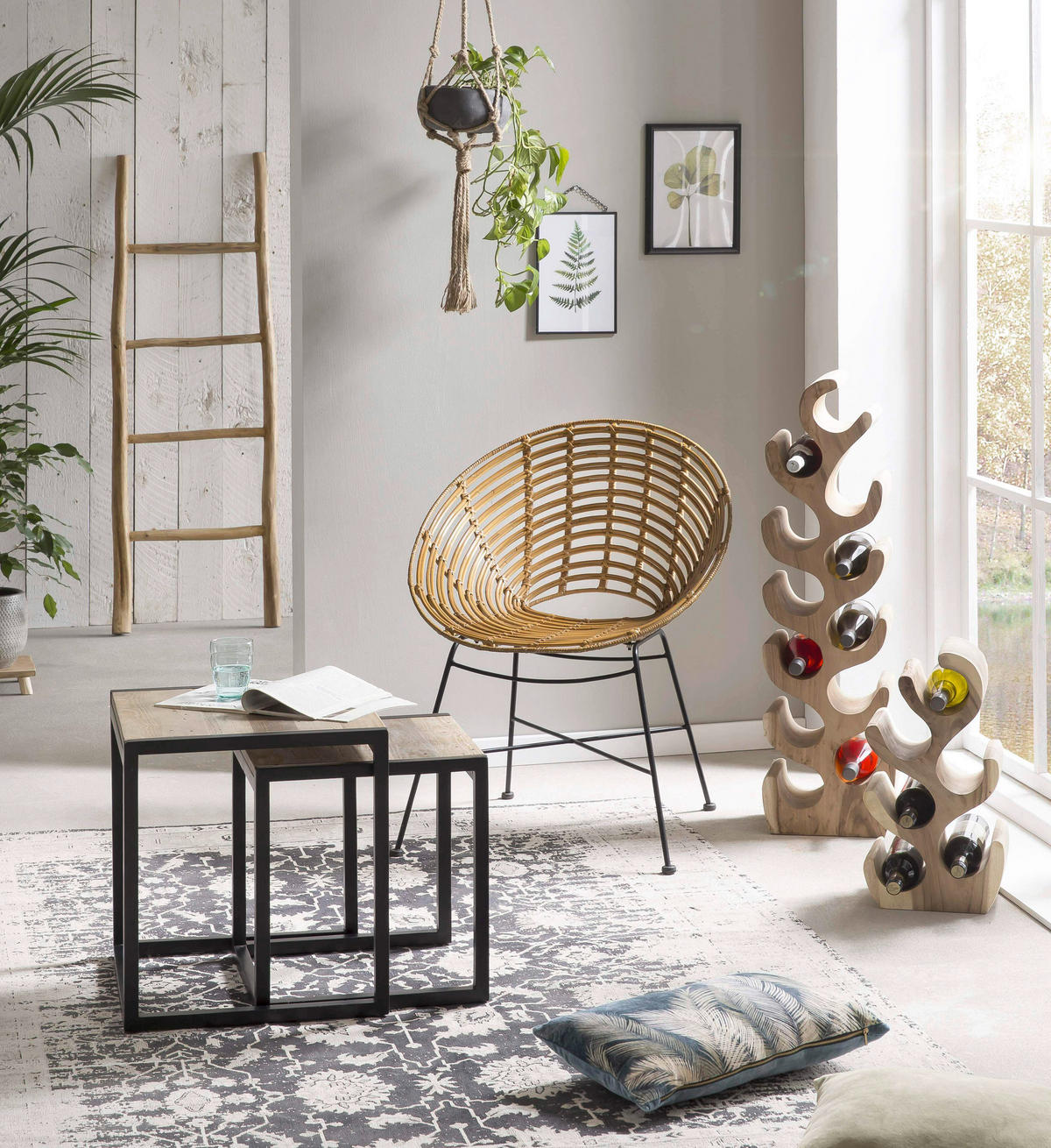 DEKOLEITER - Naturfarben, Design, Holz (50/150/5cm) - MID.YOU