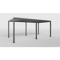 PERGOLA 600/250/300 cm Aluminium  - Anthrazit, Basics, Metall (600/250/300cm) - Gardenson