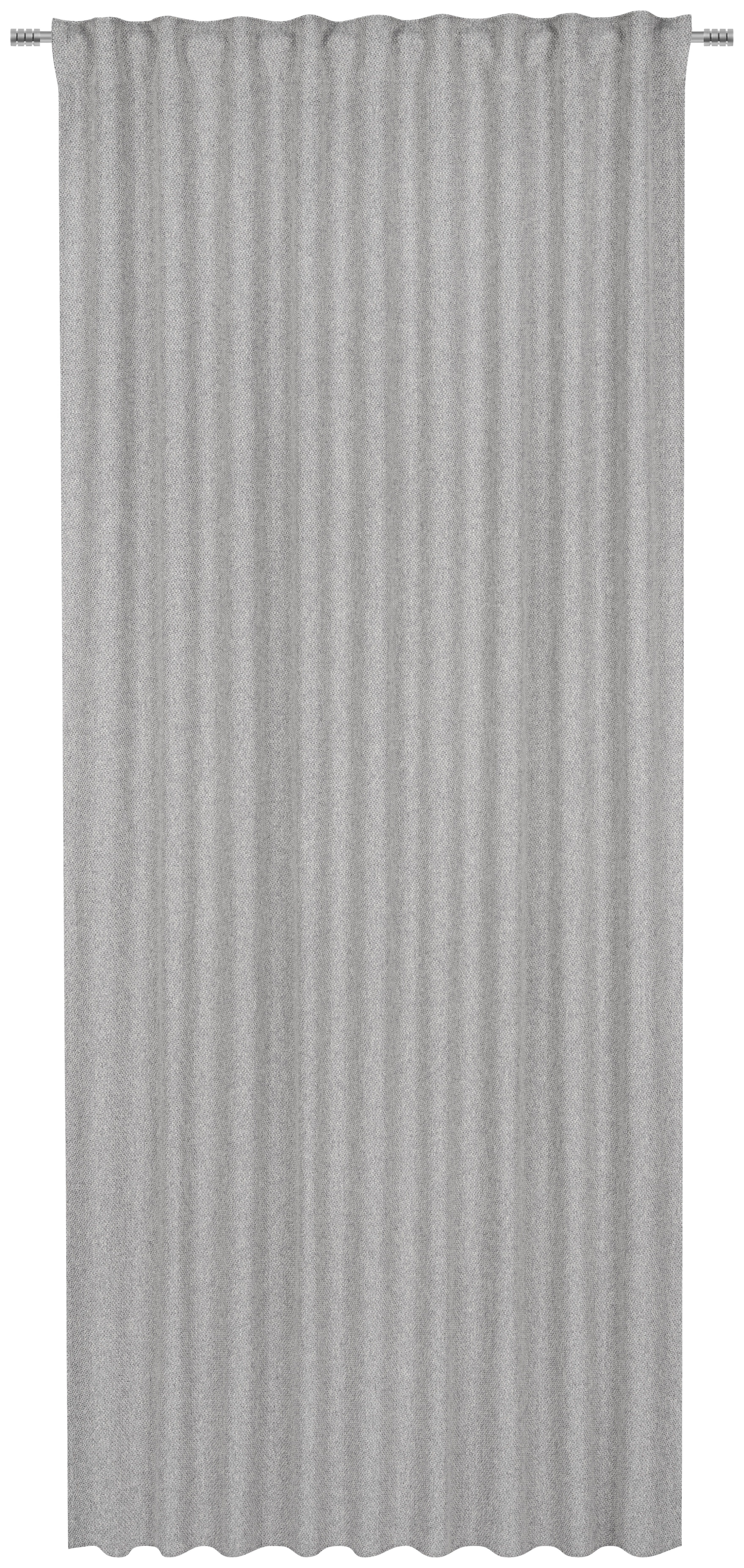 FERTIGVORHANG SAN POLO blickdicht 140/245 cm   - Grau, Basics, Textil (140/245cm) - Esposa