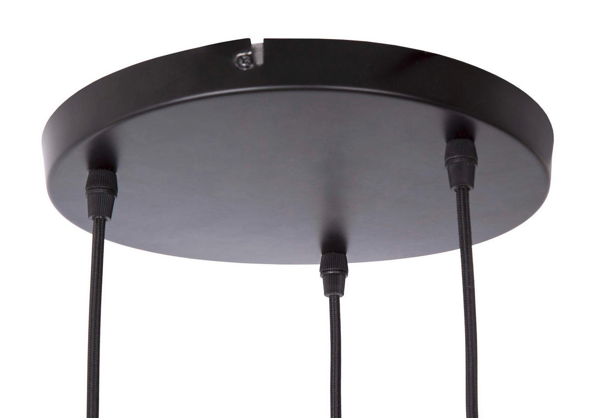 HÄNGELEUCHTE Selina 44/150 cm   - Schwarz, Design, Metall (44/150cm)