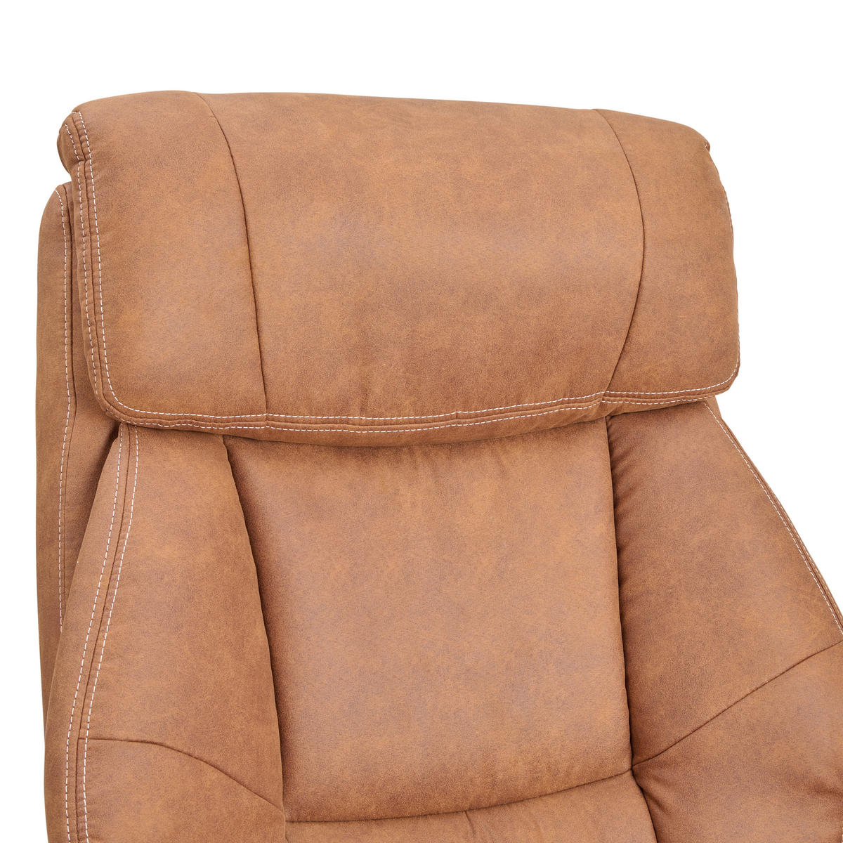 CHEFSESSEL  in Velours Braun, Schwarz  - Schwarz/Braun, MODERN, Kunststoff/Textil (84/120-128/85cm) - MID.YOU