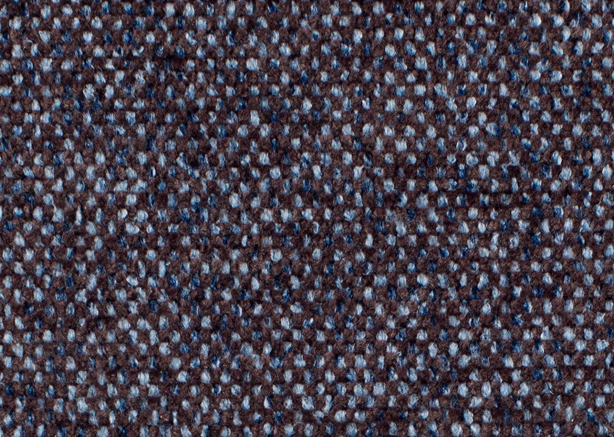 ECKSOFA in Flachgewebe Blau, Violett  - Blau/Violett, Design, Holz/Textil (165/237cm) - Stylife
