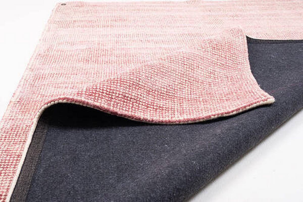 RUČNO TKANI TEPIH 160/230 cm   ružičasta   - ružičasta, Basics, tekstil (160/230cm) - Tom Tailor