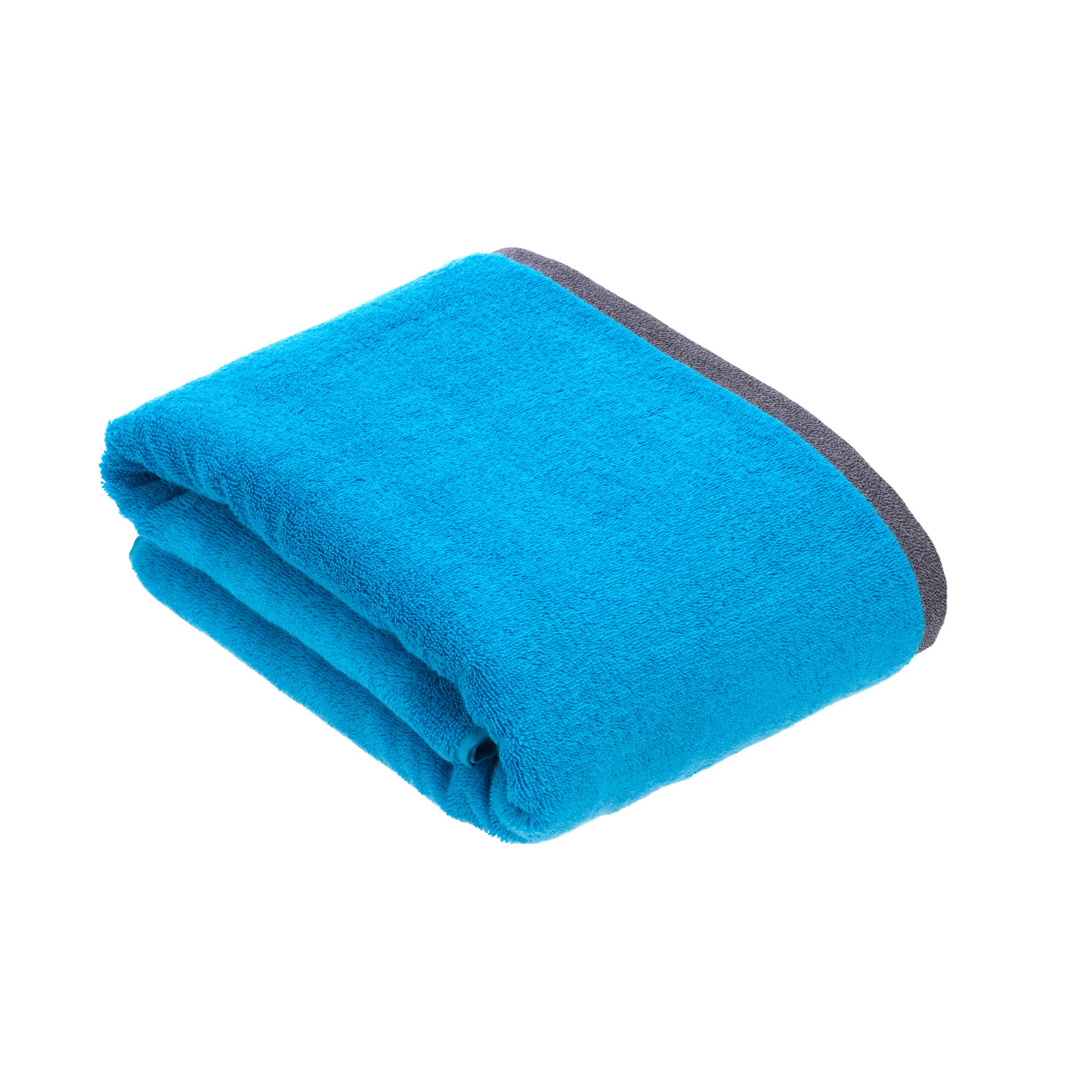 BADETUCH Prato Blau 100/150 cm  - Blau, KONVENTIONELL, Textil (100/150cm) - Vossen