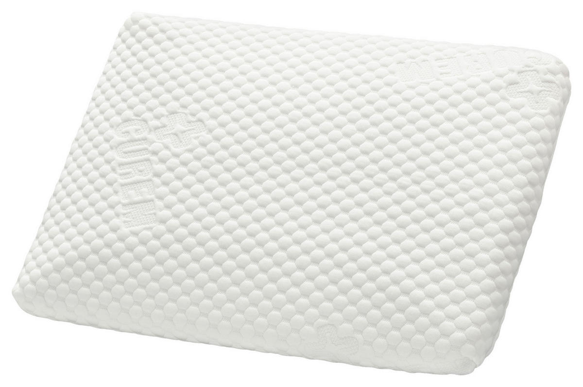 OPORNÝ ŠIJOVÝ VANKÚŠ 66/42/11 cm - biela, Basics, textil/papier (66/42/11cm) - Sleeptex