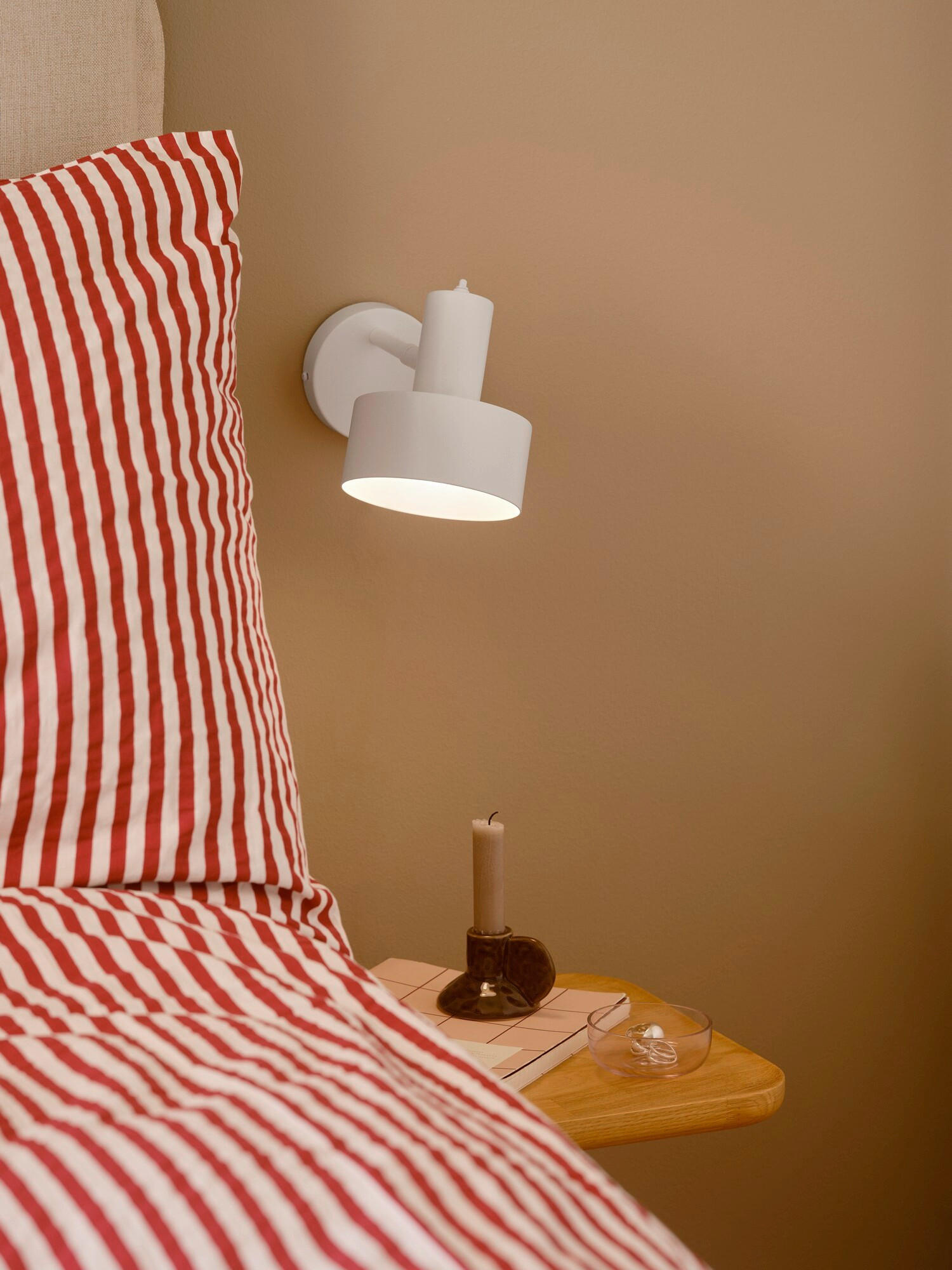 WANDLEUCHTE 27/12,5/17 cm   - Weiß, KONVENTIONELL, Metall (27/12,5/17cm) - Nordlux