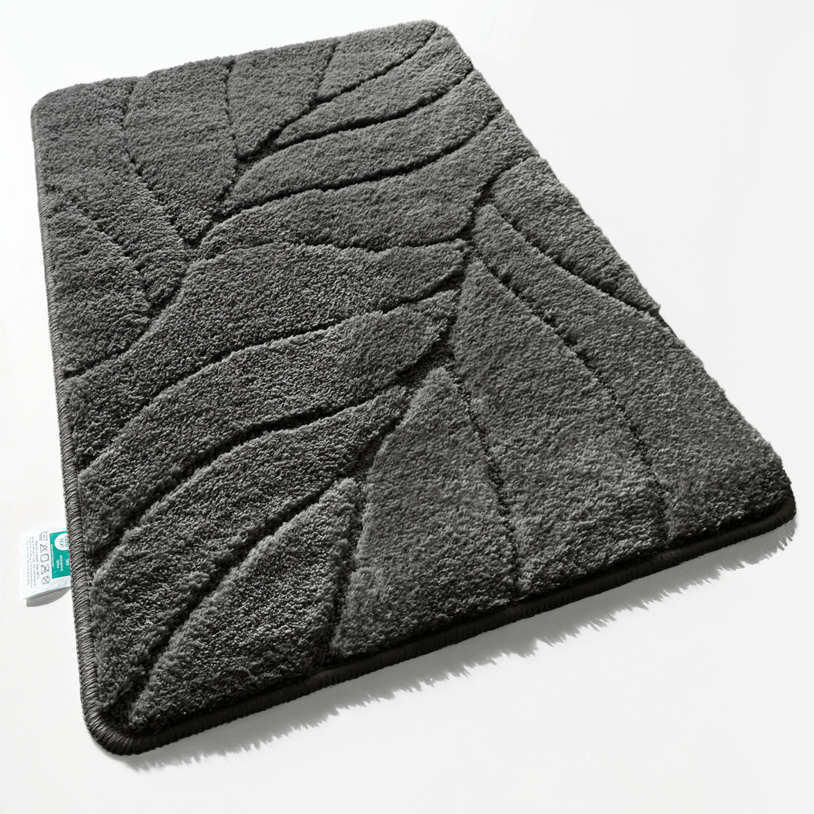Floordirekt Badematte Maris Dunkelgrau 80x150 cm