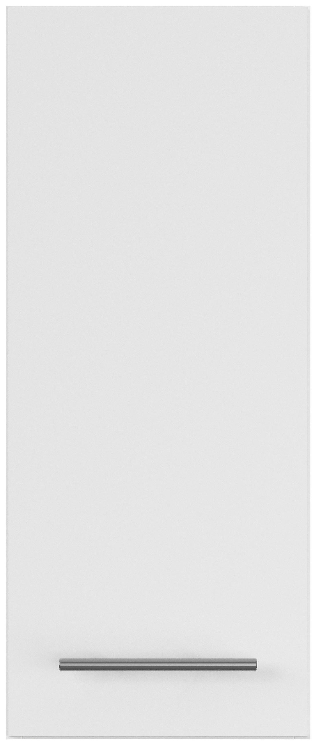 KÜCHENOBERSCHRANK 30/72,3/34,2 cm  in Weiß  - Edelstahlfarben/Weiß, Basics, Holzwerkstoff/Metall (30/72,3/34,2cm) - Impuls