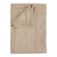 KUSCHELDECKE  - Hellgelb, Design, Textil (24/24/5cm)