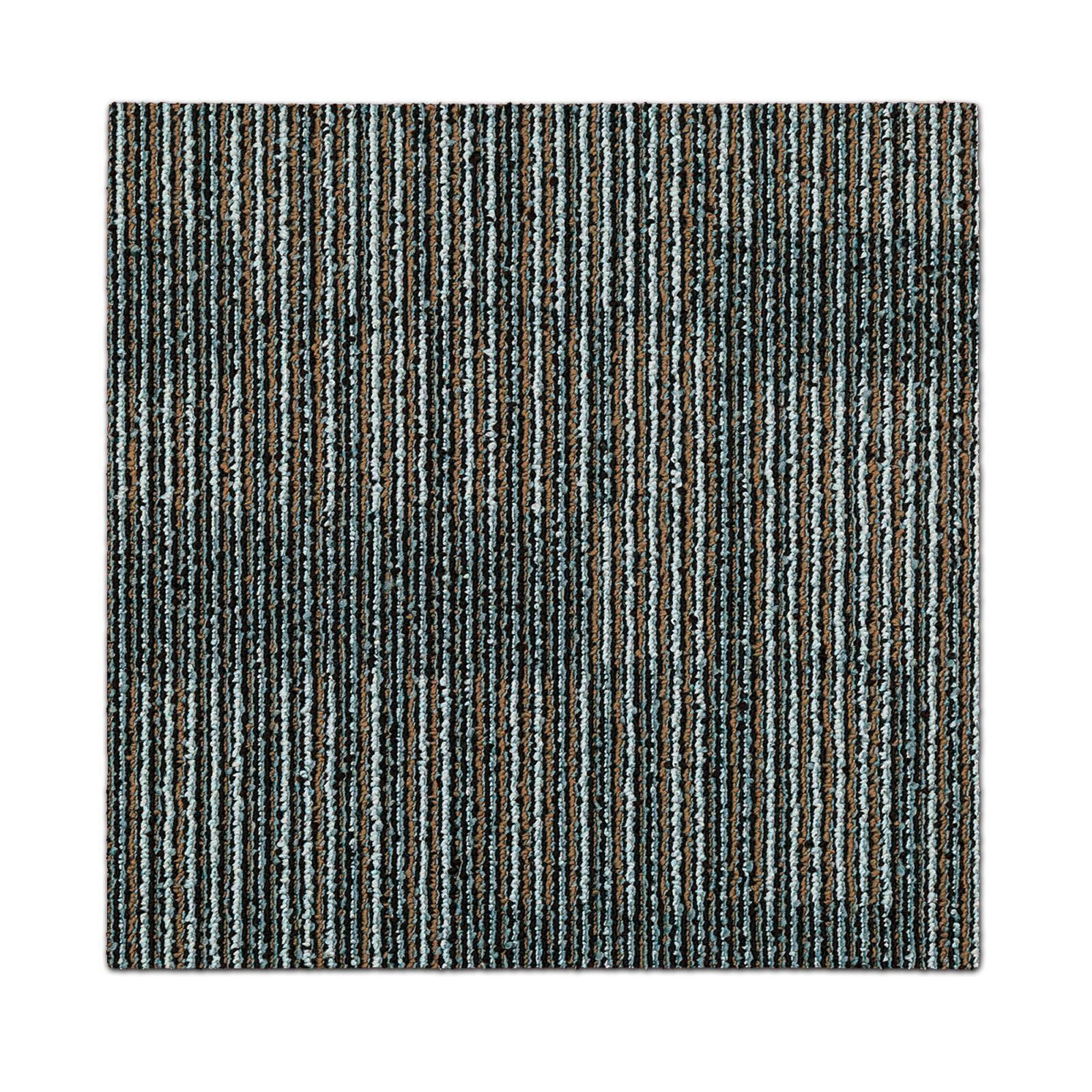 TEPPICHFLIESE - Beige/Braun, Basics, Kunststoff (50/50cm) - Esposa