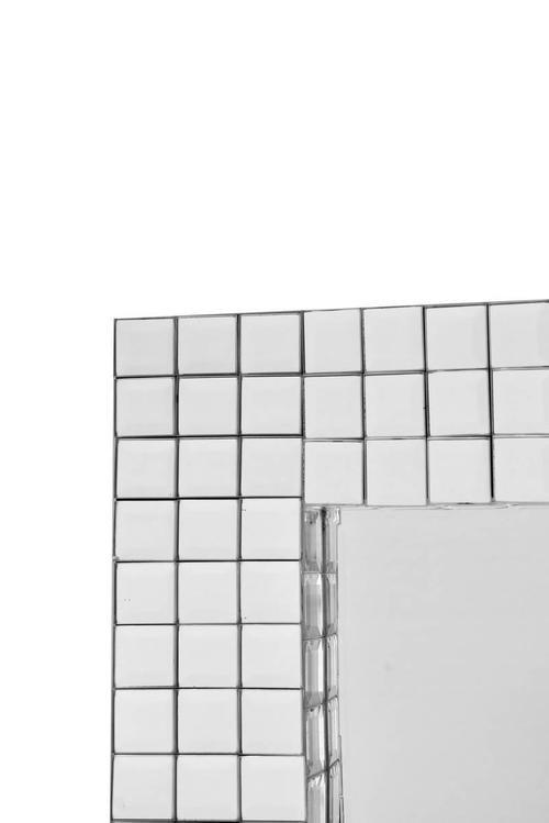 Thumbnail - Kayoom Wandspiegel, Silber, Metall, Glas, rechteckig, 60x90x4 cm, Spiegel, Wandspiegel
