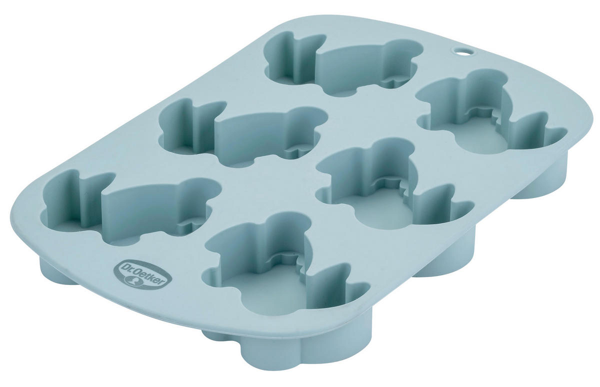 BACKFORM 26/17/3 cm  - Türkis, Trend, Kunststoff (26/17/3cm) - Dr.Oetker