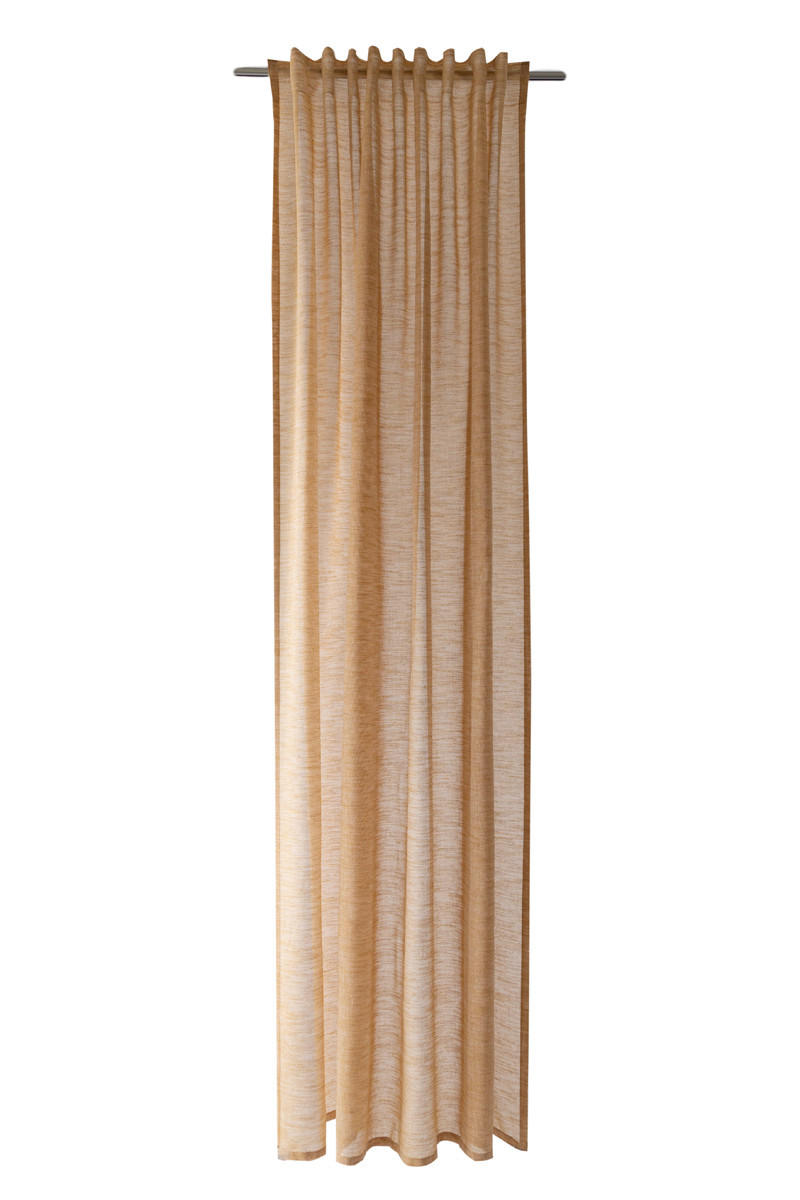 SCHLAUFENVORHANG blickdicht  - Sahara, Basics, Kunststoff (140/245cm)