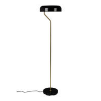 STEHLEUCHTE  130/30 cm   - Schwarz/Bronzefarben, LIFESTYLE, Metall (130/30cm) - Zuiver