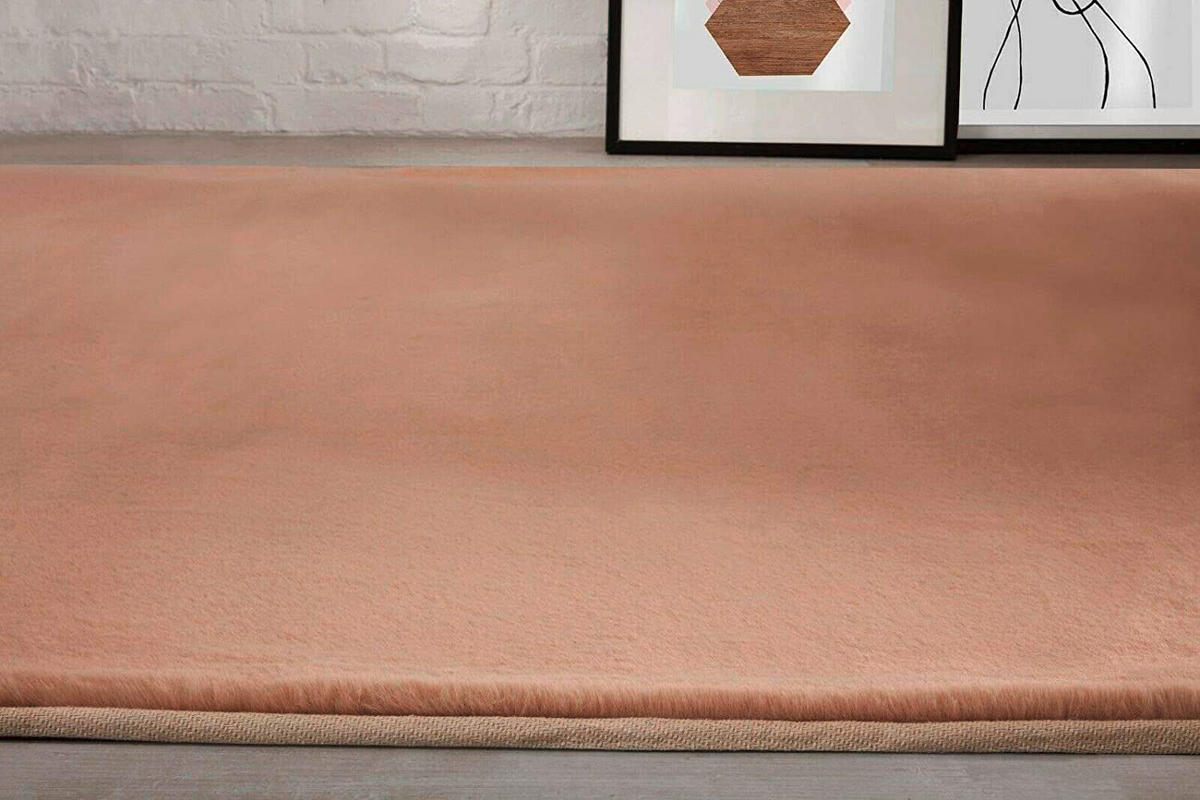 FELLTEPPICH 80/150 cm Olympos Braun  - Braun, KONVENTIONELL, Kunststoff/Textil (80/150cm) - Novel
