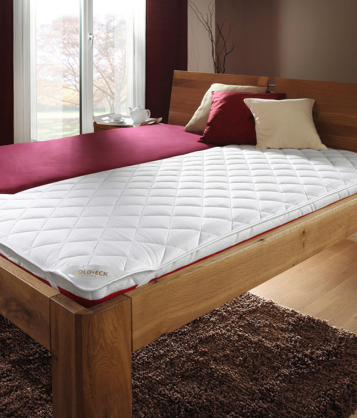UNTERBETT   120/200 cm  - Weiß, Basics, Textil (120/200cm) - Sleeptex