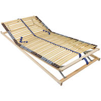 LATTENROST 80/200 cm Kopfteil, Fußteil verstellbar, Birke, Buche  - Naturfarben, Basics, Holz (80/200cm) - Sembella