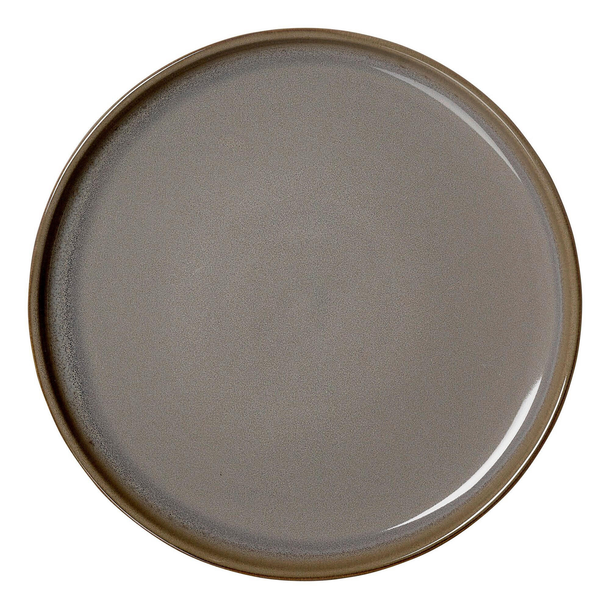 DESSERTTELLER Grau Malaga  - Grau, KONVENTIONELL, Keramik (22/22/2cm) - Ritzenhoff Breker