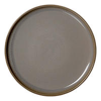 DESSERTTELLER Grau Malaga  - Grau, KONVENTIONELL, Keramik (22/22/2cm) - Ritzenhoff Breker