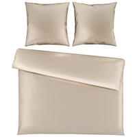 BETTWÄSCHE NIGIRI Satin 200/200 cm  - Ecru, Basics, Textil (200/200cm) - Bio:Vio