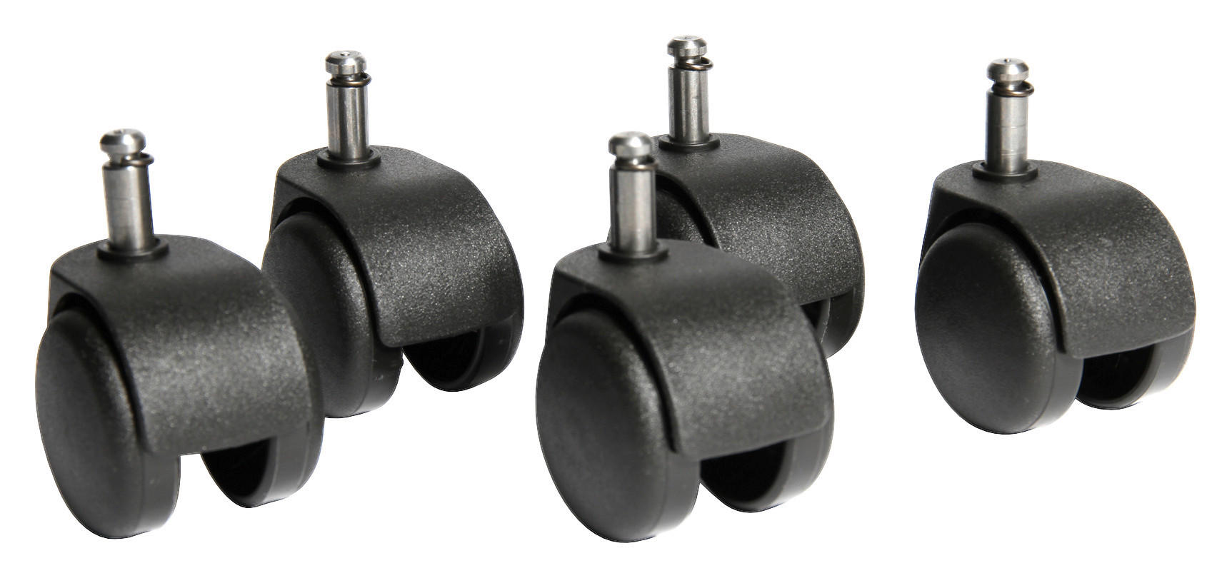 FORGÓSZÉK GÖRGŐ - fekete, Basics, műanyag (5cm) - Topstar