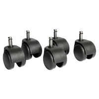 FORGÓSZÉK GÖRGŐ - fekete, Basics, műanyag (5cm) - Topstar