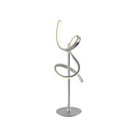 VEIOZĂ CU LED - argintiu, Design, metal (21/18/53cm)