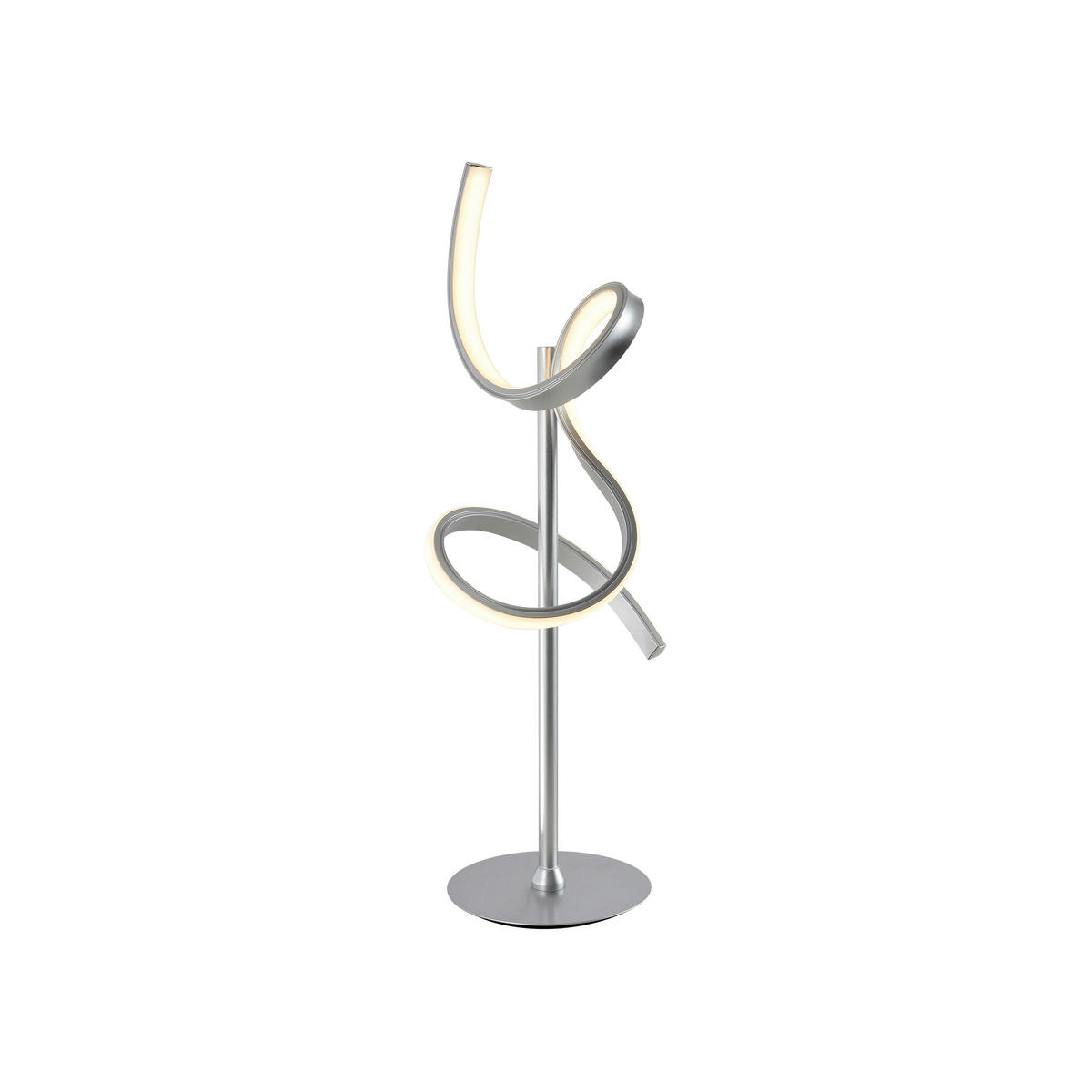 VEIOZĂ CU LED - argintiu, Design, metal (21/18/53cm)