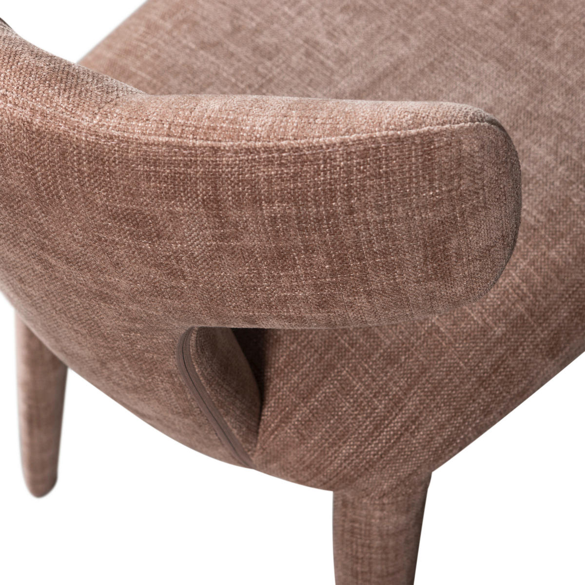 STUHL-SET 2 Stück  in Webstoff Textil  - Sandfarben, Design, Textil (52/78/53cm) - Livetastic