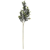 Ramură Decorativă - verde, Basics, plastic (66cm)
