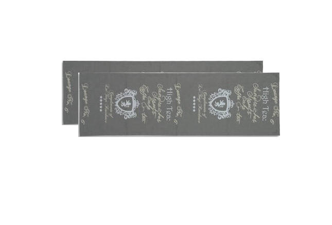 XXXLutz Tischläufer Grau, Weiß 40x140 cm
