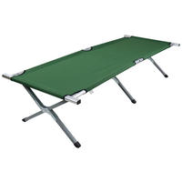 CAMPINGBETT - Grün, MODERN, Textil/Metall (63/190cm) - Ambia Garden