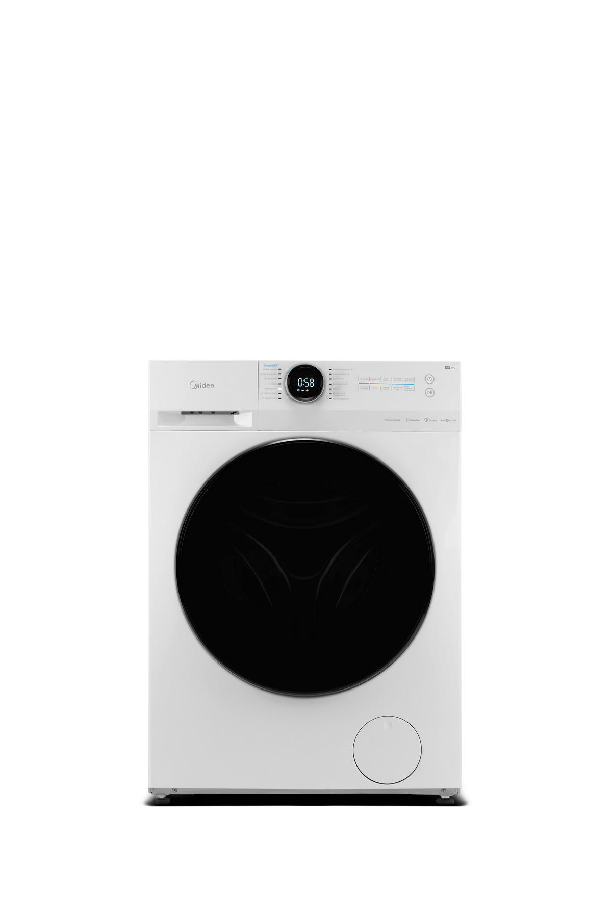 WASCHMASCHINE MF200W80WB-14AS   - Weiß, Basics, Metall (59,5/85/47,5cm) - Midea
