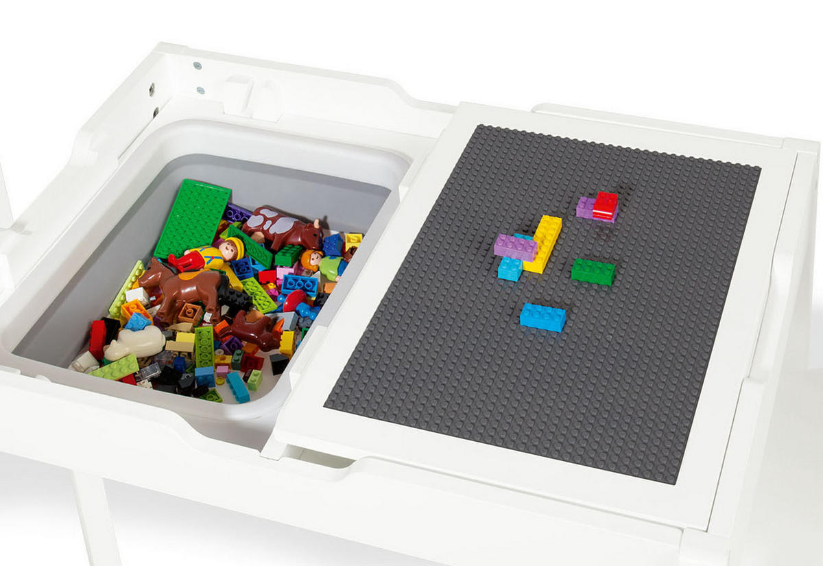 KINDERSITZGRUPPE LINNEA Weiß  - Weiß, Basics, Holz (65/47/50cm) - Pinolino