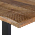 ESSTISCH in Holz 180/90/76 cm  - Schwarz/Naturfarben, Trend, Holz/Metall (180/90/76cm) - Landscape
